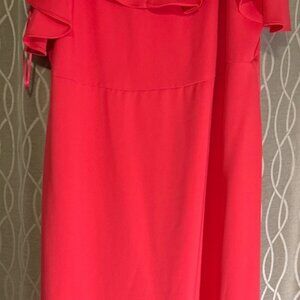 Trina Trina Turk dress size 12 melon cocktail party wedding guest